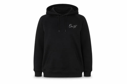 Orion Fitness Women's Black Pullover Hoodie Size L Polyester
