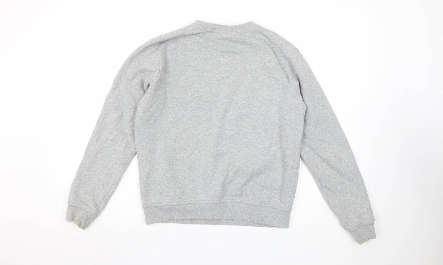 FILA Women’s Grey Small Crew Neck Pullover Sweatshirt