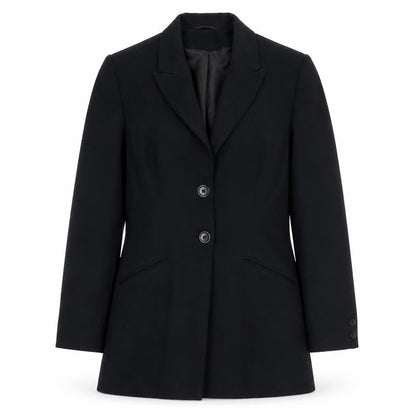 Front view of Principles Women’s Black, size UK 10, Tailored Single-Breasted Suit Jacket