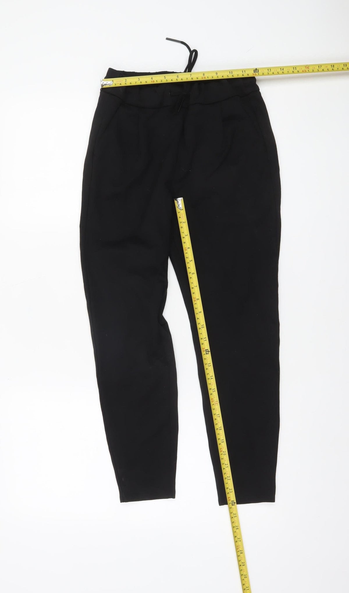 Vero Moda Women's Black Jogger Trousers Size 8 Regular Fit