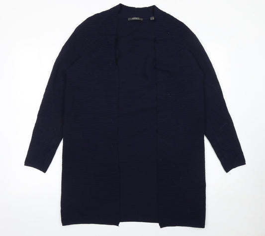 Esprit Women’s Navy Blue Open Front Long Sleeve Cardigan Size S