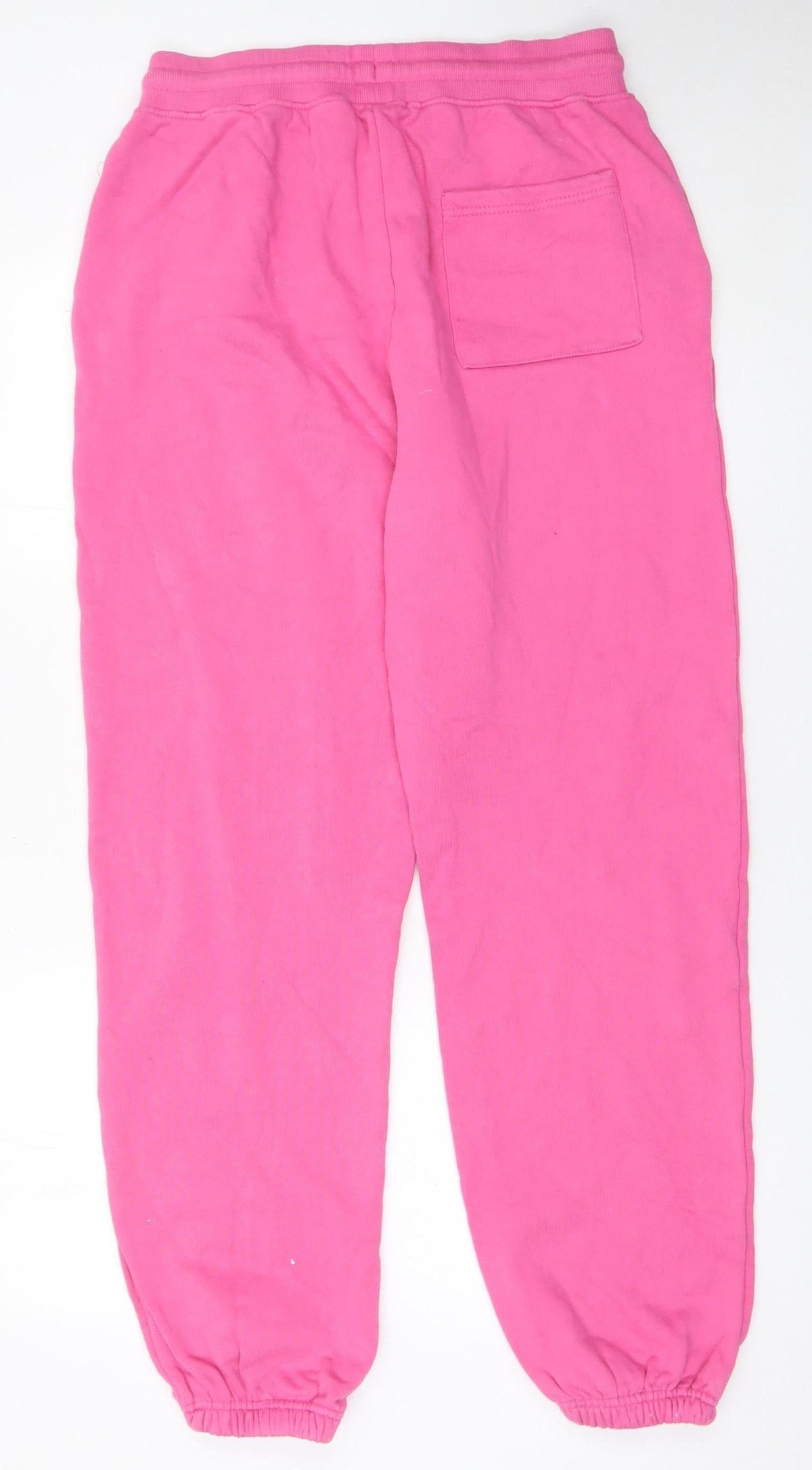 Noughts & Kisses Women's Pink Cotton Sweatpants L Casual