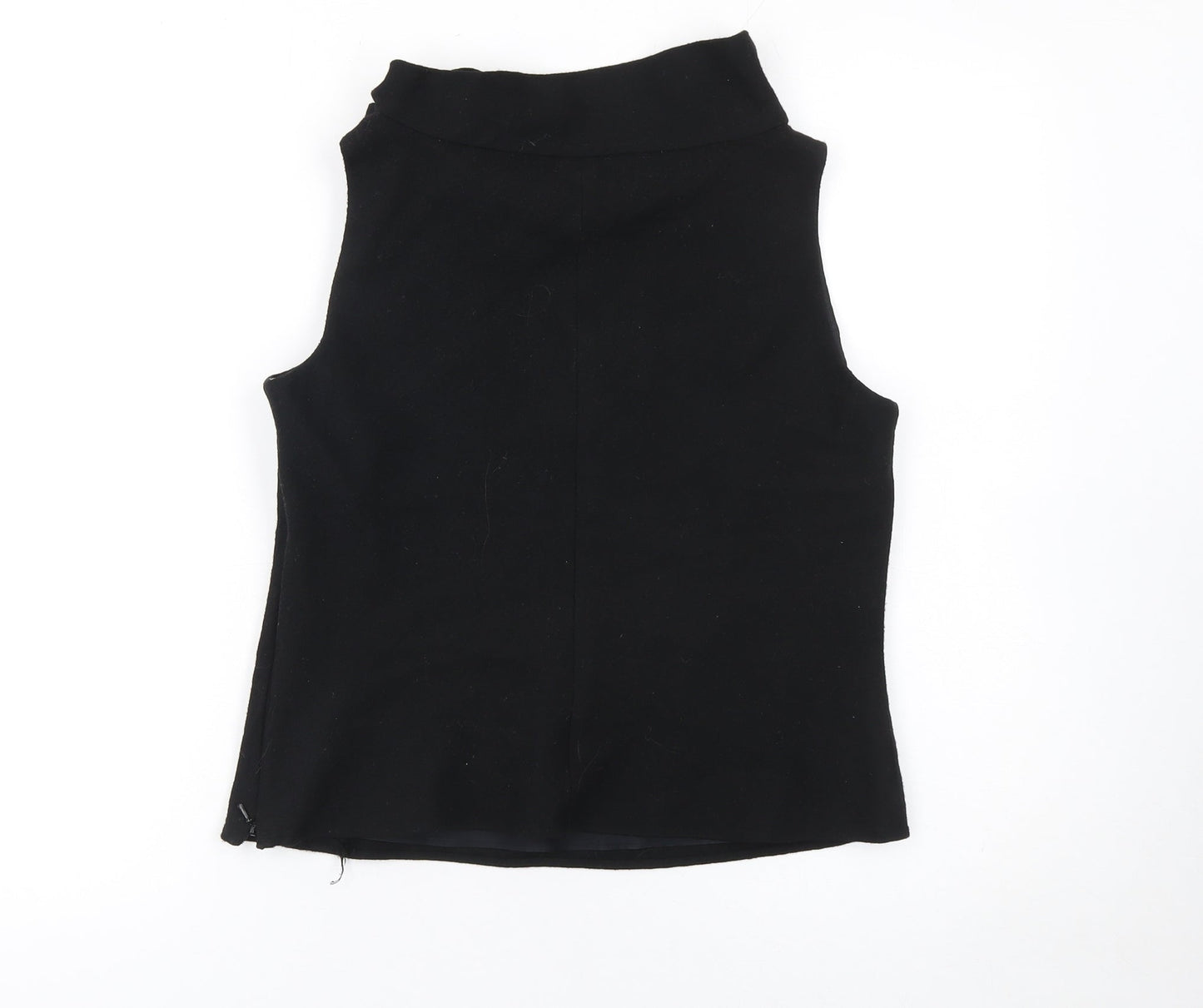 Designers at Debenhams Women Black Size 12 Cowl Neck Sleeveless Blouse