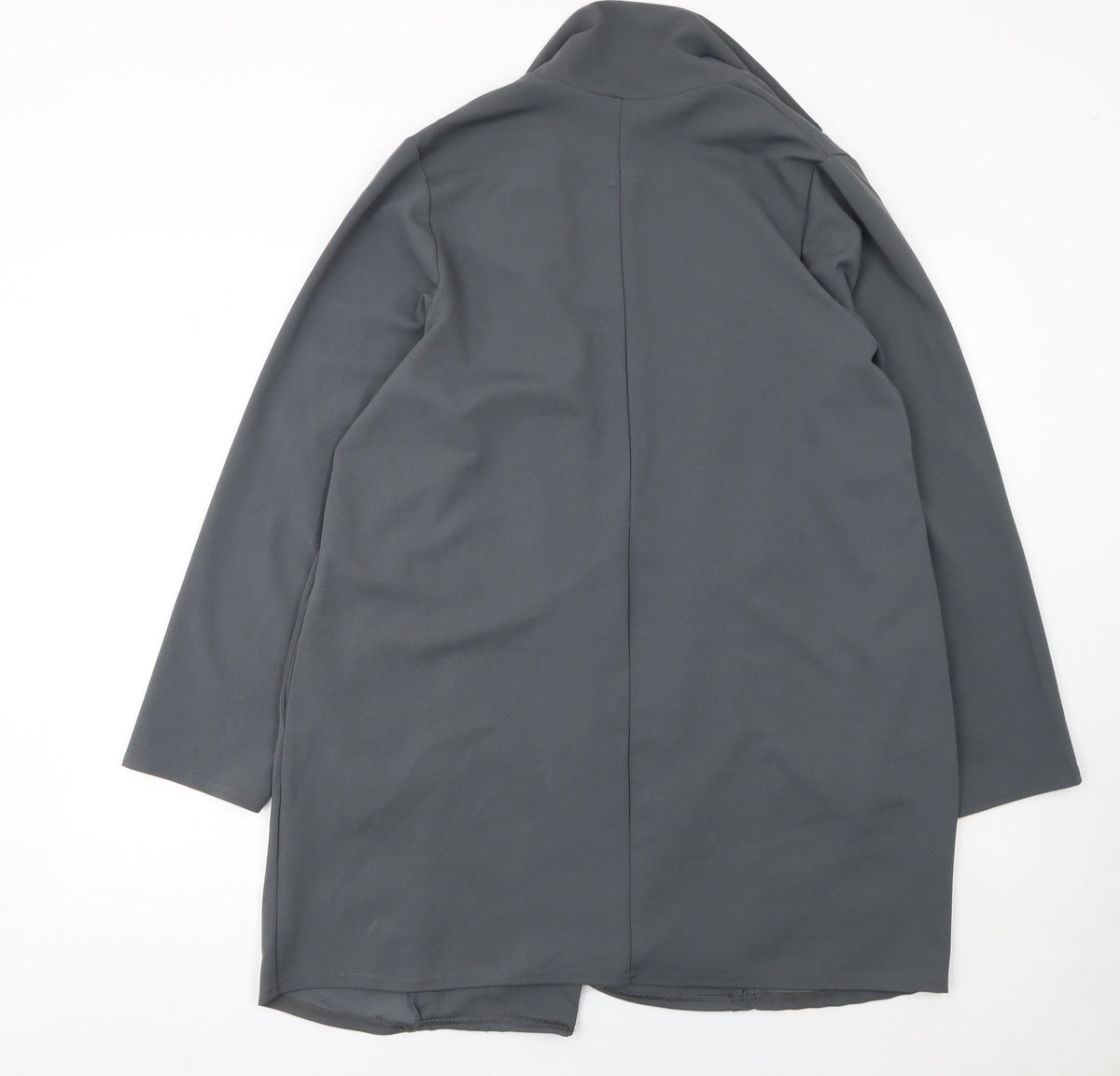 Yours Women Grey Size 18 Plus Lightweight Stretch Blazer Jacket