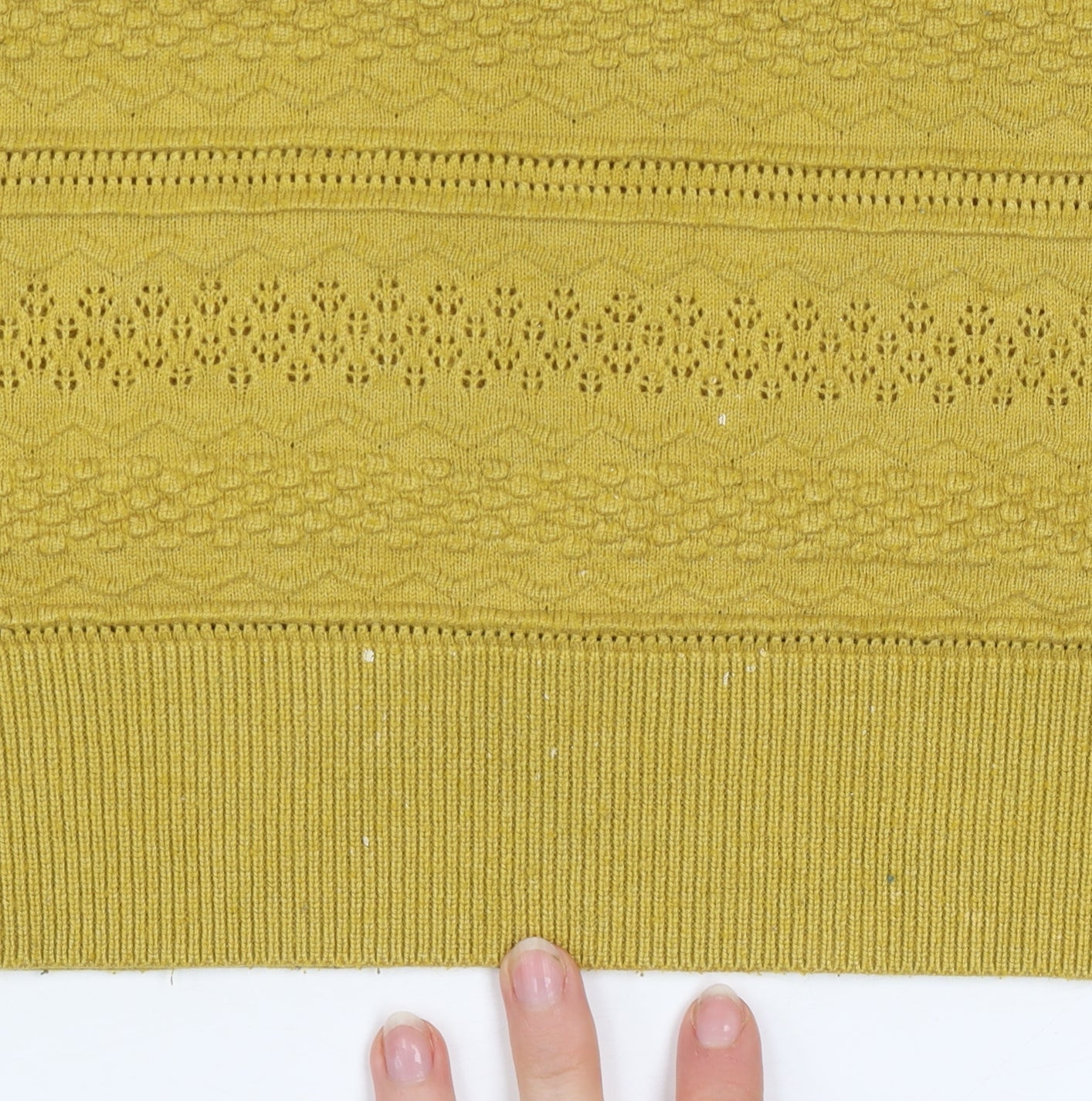 Warehouse Women’s Yellow Crew Neck Knit Jumper Size 12