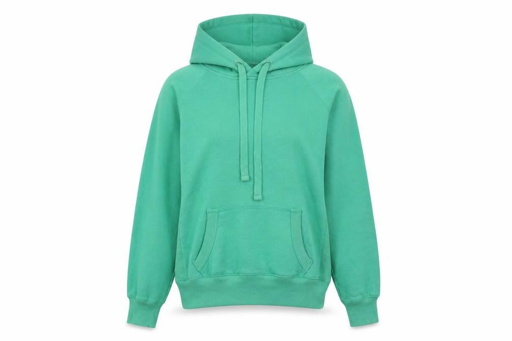 Dunnes Women Green Size 12 Pullover Hoodie with Kangaroo Pocket