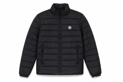 Original Penguin Men's Black Puffer Jacket M Full Zip Winter Coat