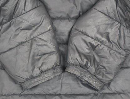 Original Penguin Men's Black Puffer Jacket M Full Zip Winter Coat
