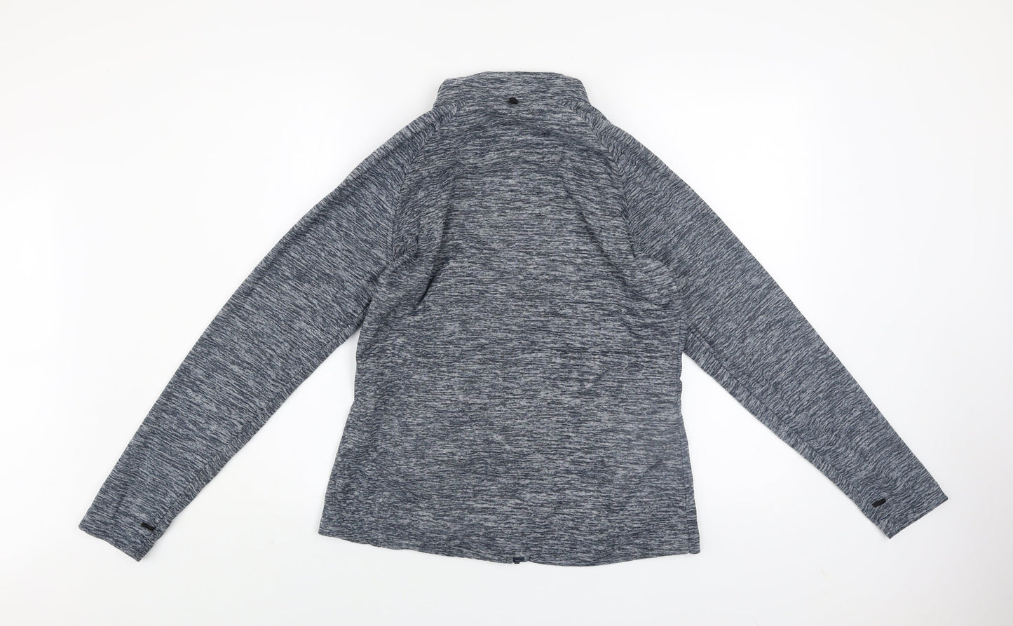 Trespass Womens Grey Full Zip Hoodie Jacket Size UK 14 Polyester