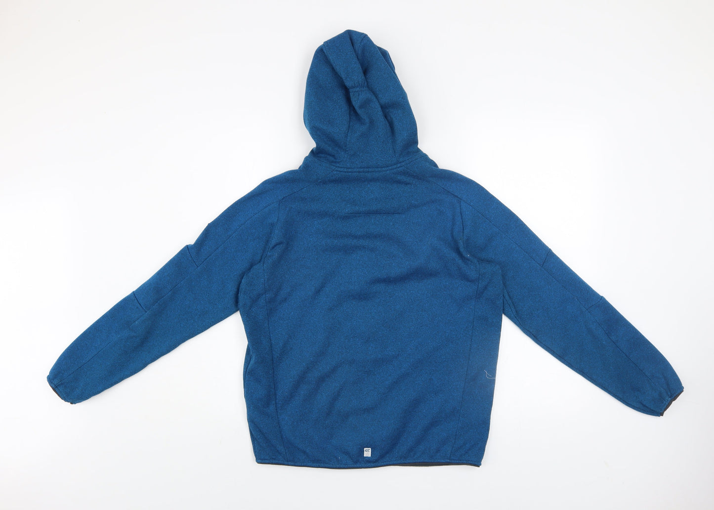 Regatta Boys Blue Full Zip Hooded Fleece Jacket 14 Years