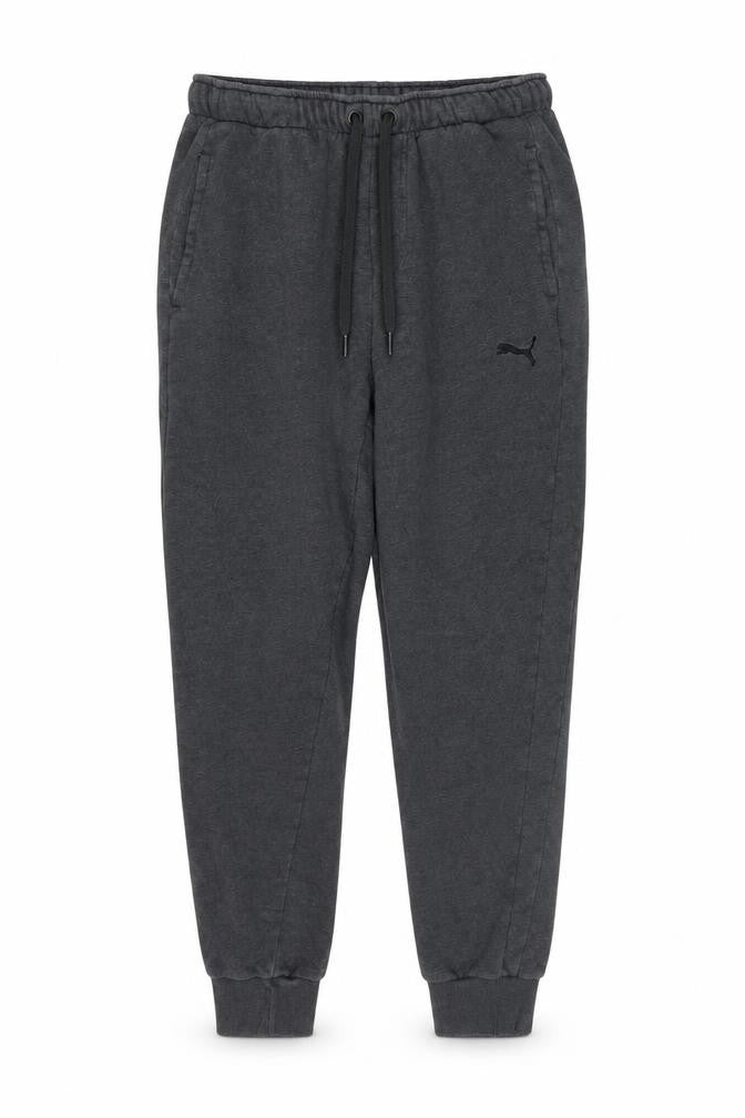 Puma Men’s Grey Jogger Sweatpants Size M Regular Fit Tapered