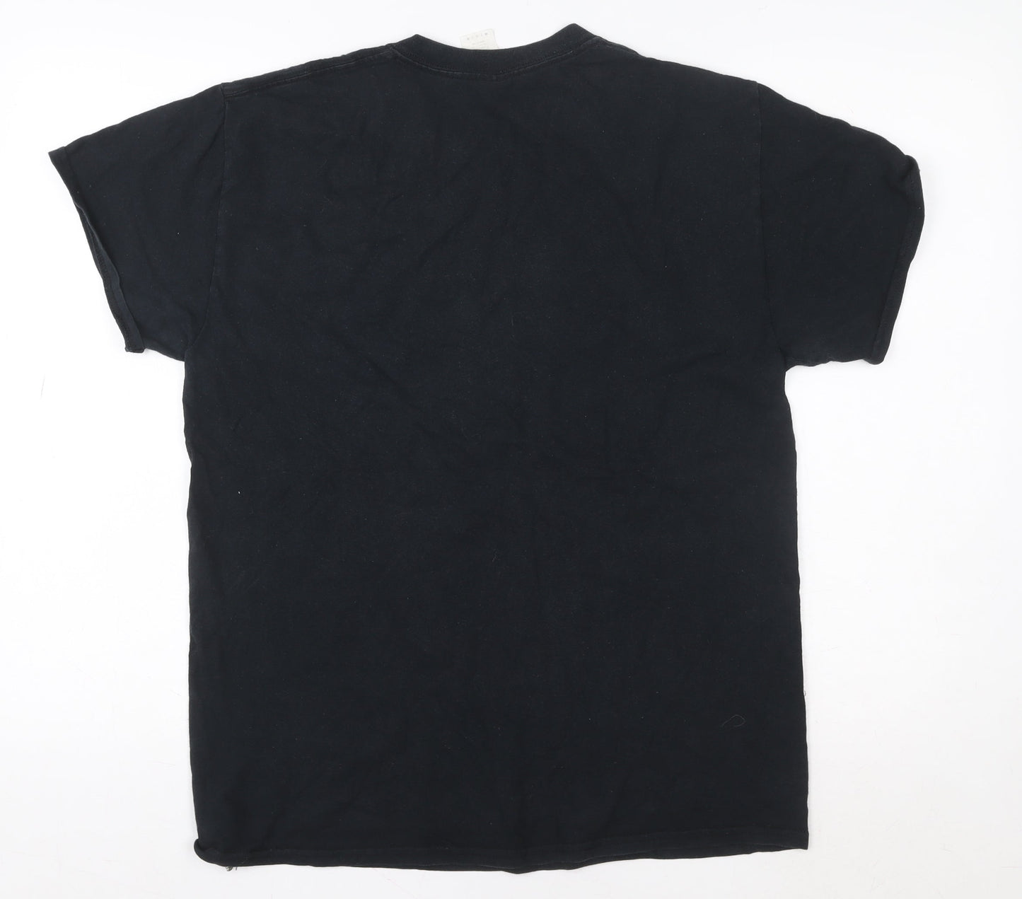 Gildan Women's Black Leeds Demons Basketball Cotton T-Shirt Size M