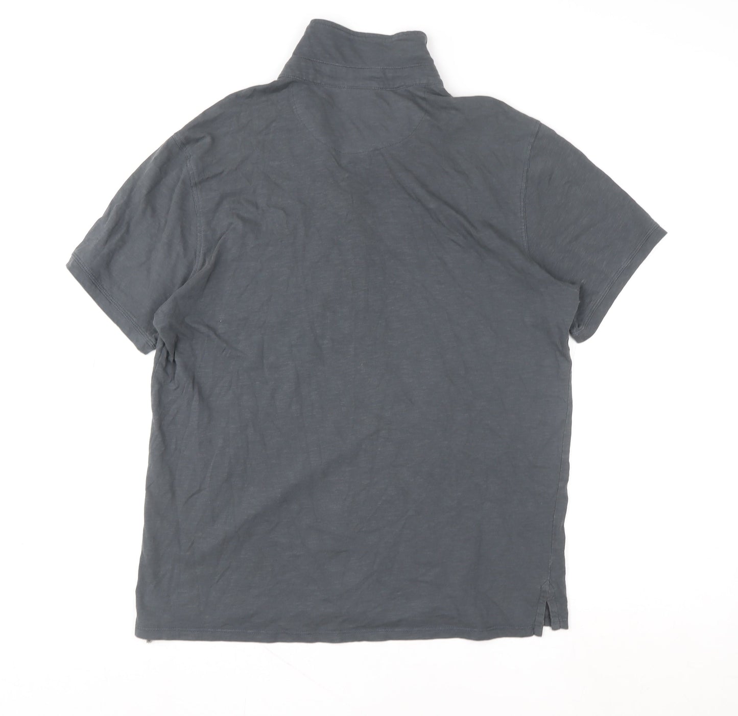 O'Neill Men's Grey XL Organic Cotton Short Sleeve Polo Shirt