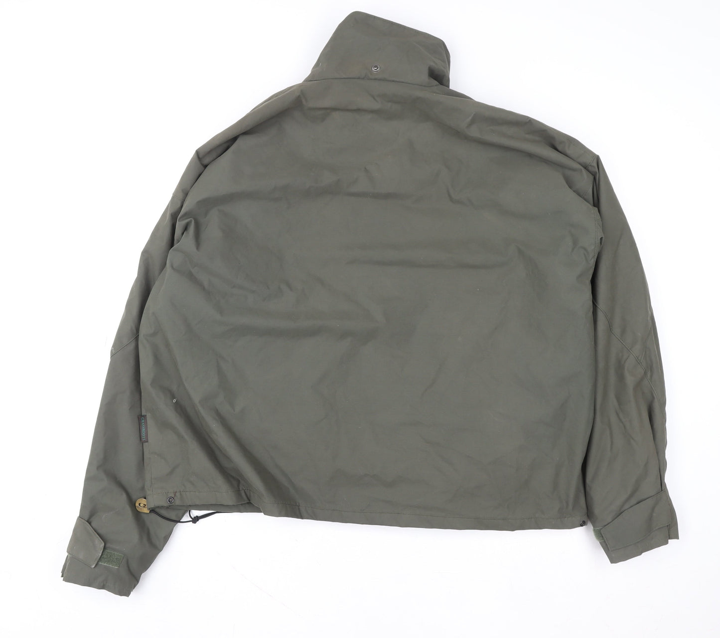 Grassroots Mens Green XL Parka Jacket Windproof Water Resistant
