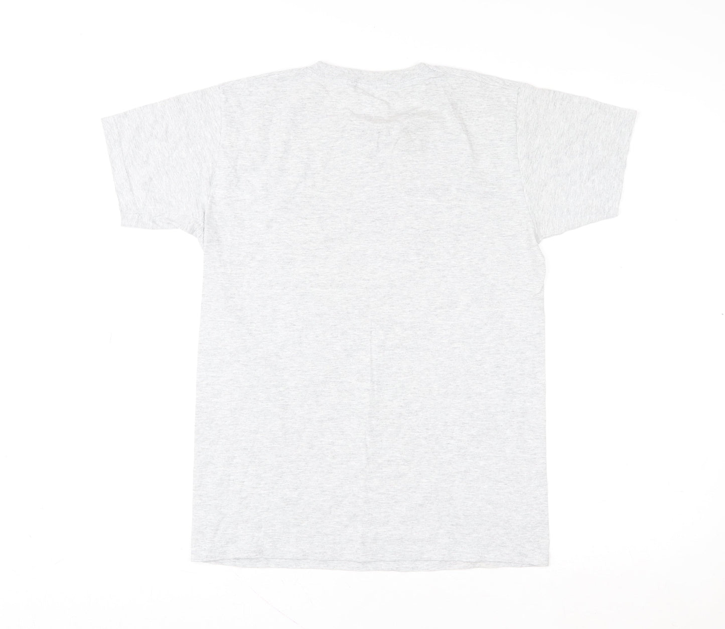Fruit of the Loom Men's Grey Car Graphic T-Shirt Size S