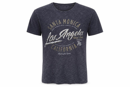 Next Men's Blue Los Angeles California Graphic T-Shirt M