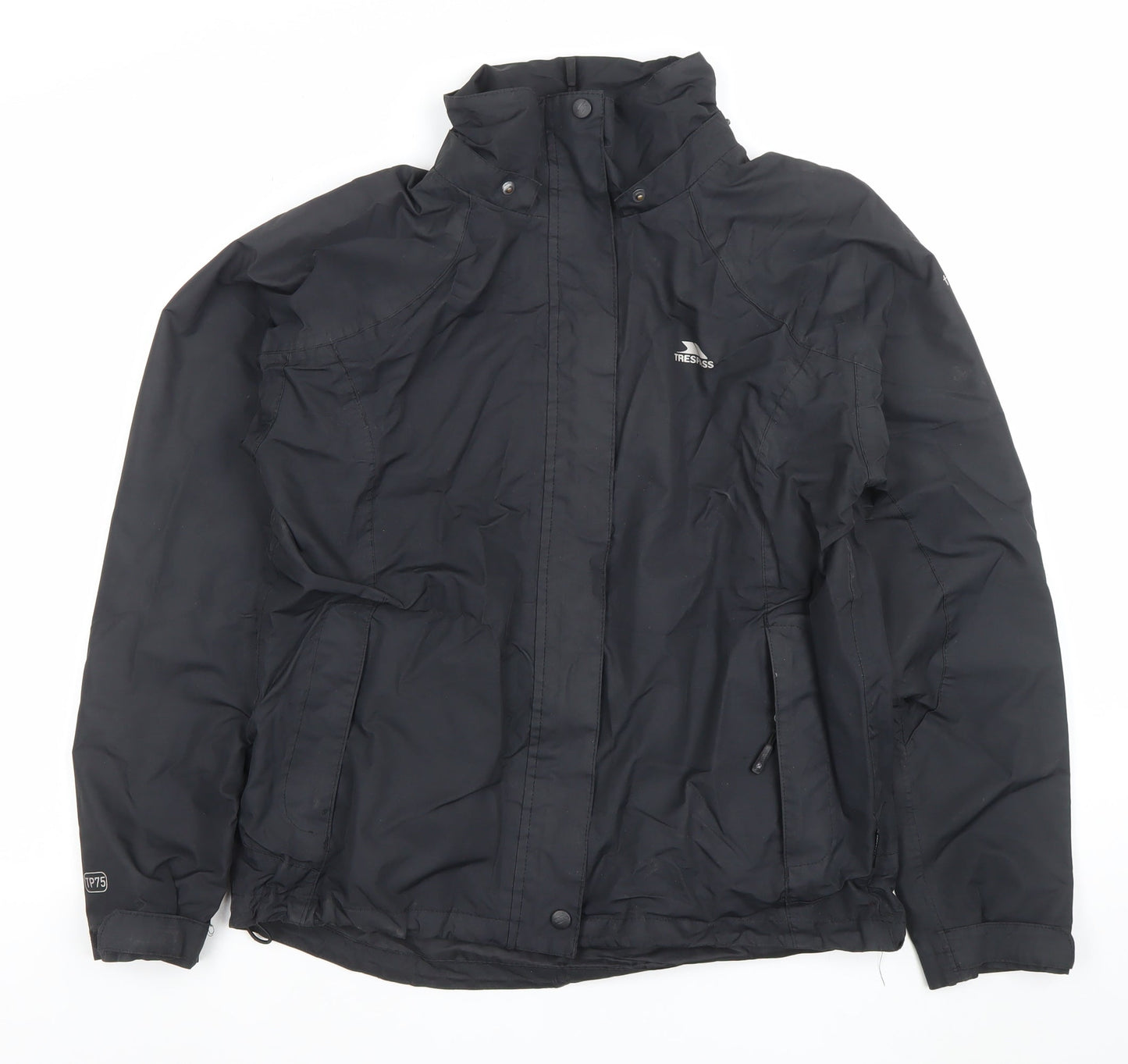 Trespass Womens Black L Waterproof Windproof Parka Jacket L