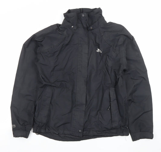 Trespass Womens Black L Waterproof Windproof Parka Jacket L
