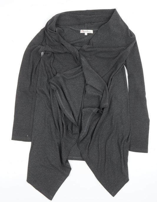 Red Berry Women’s Grey Open Front Long Sleeve Cardigan Size S