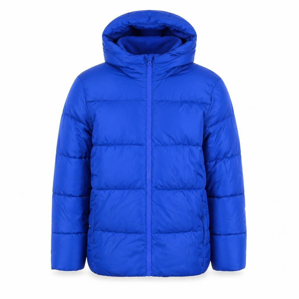 Gap Kids Boys Blue Hooded Puffer Jacket XXL Winter Water Resistant