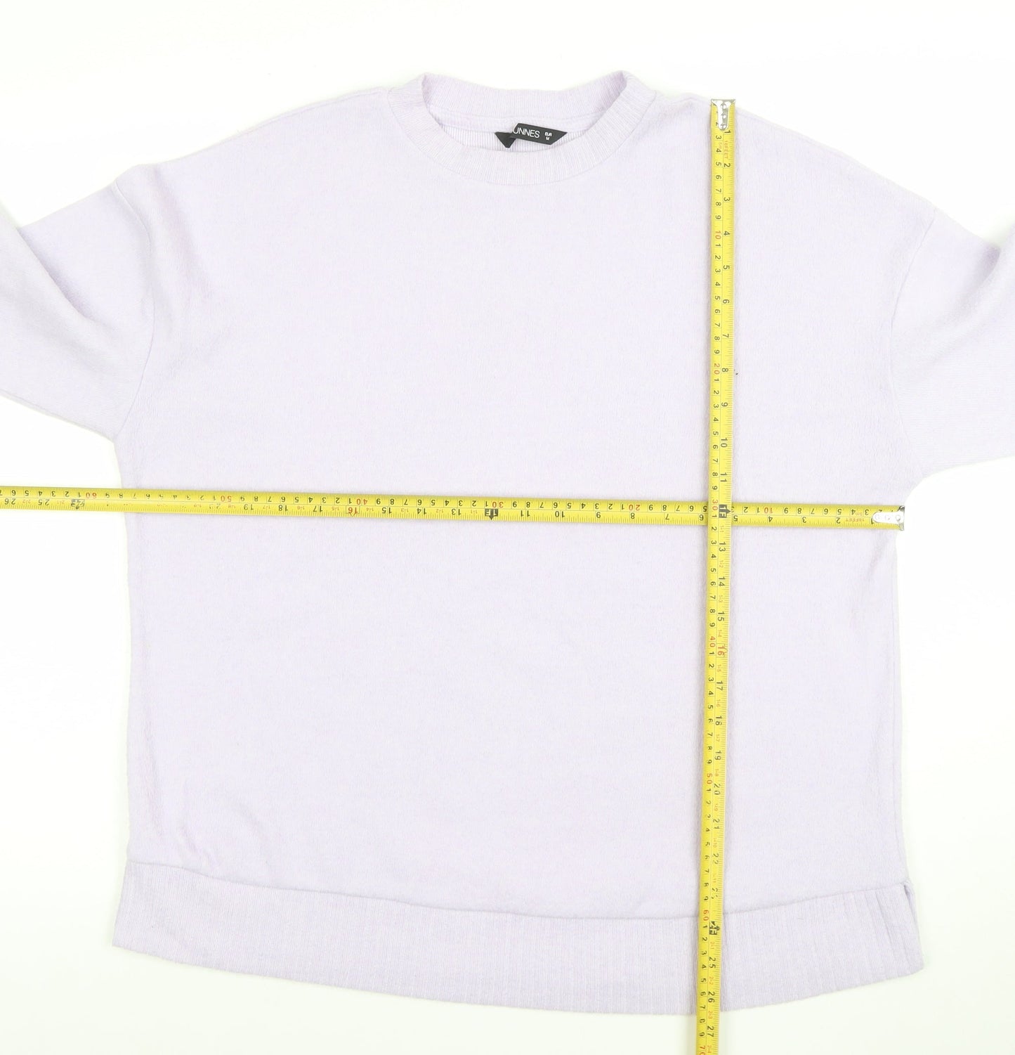 Dunnes Stores Women Purple Medium Crew Neck Knit Jumper