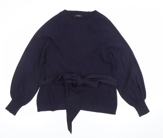 Marks and Spencer Women’s Blue Belted Tunic Blouse Size 12