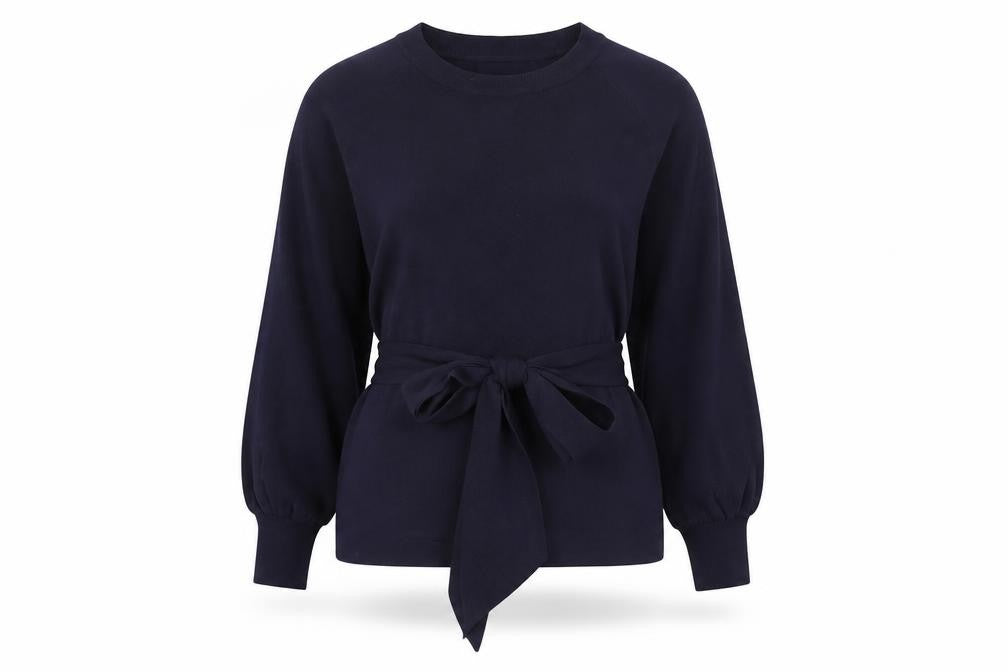 Marks & Spencer Women’s Blue Belted Tunic Blouse Size 12