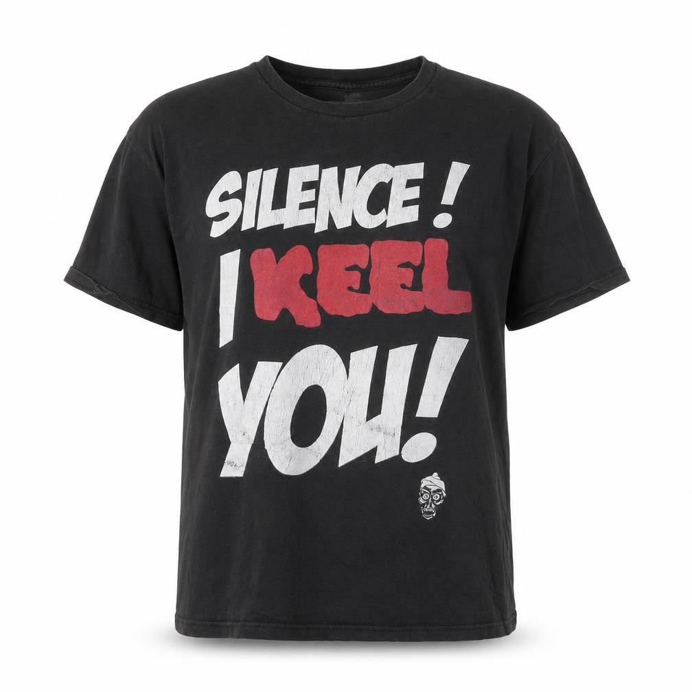 Jeff Dunham Men’s Black L Graphic Funny Comedy T-Shirt Vintage
