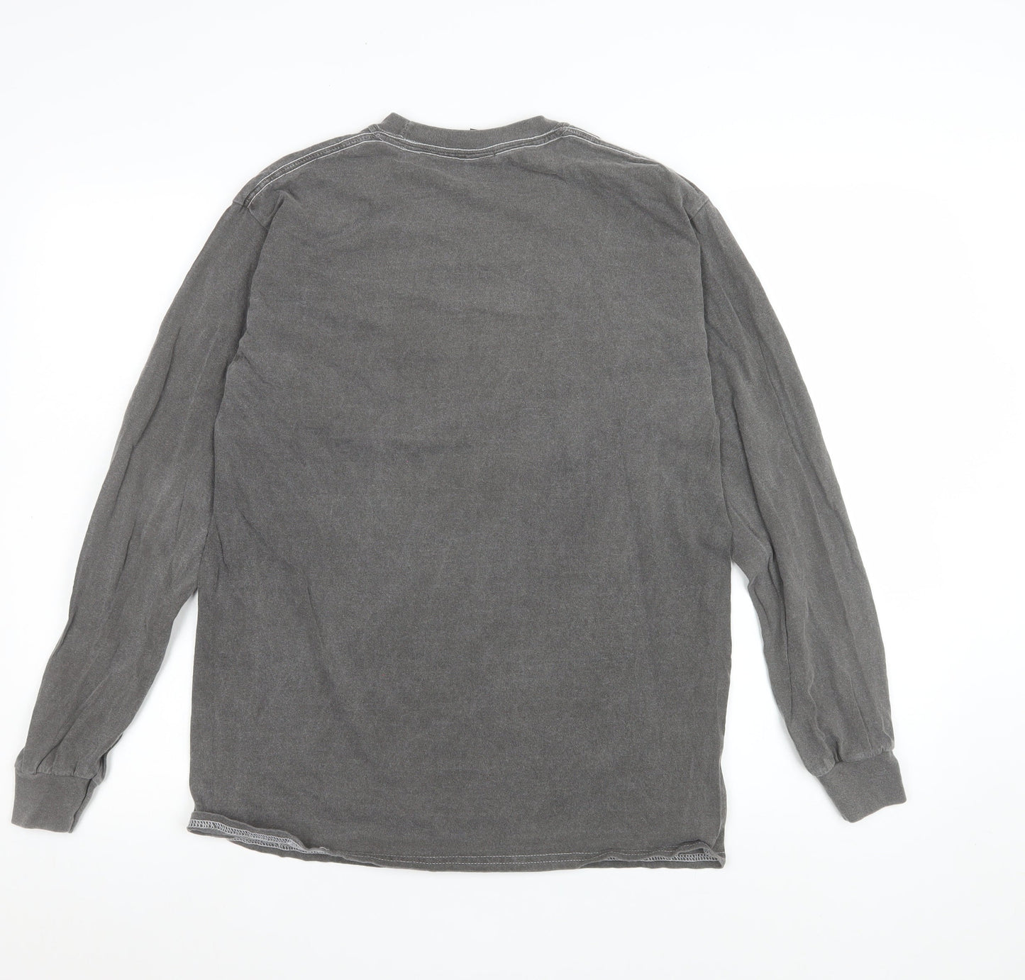 Urban Outfitters Womens Grey Long Sleeve Graphic T-Shirt XS