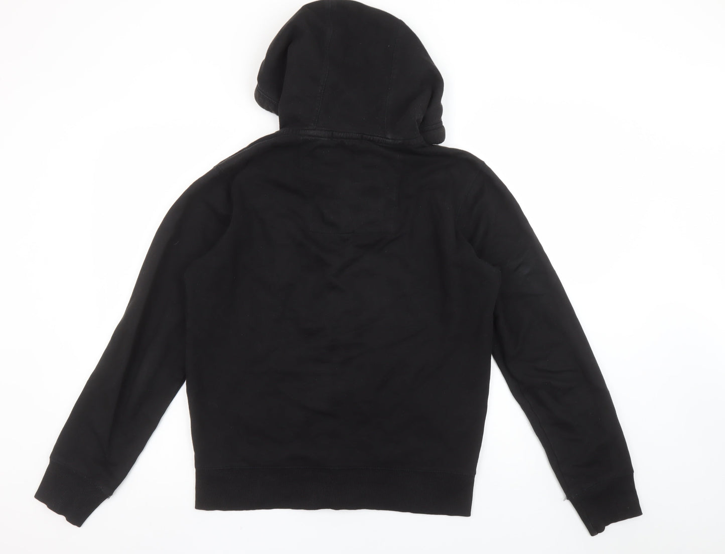 Drift King Men's Black Full Zip Hoodie Size S Classic Style