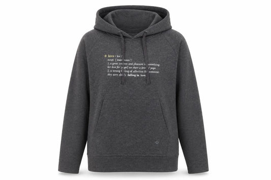Manuka Life Women’s Grey Pullover Hoodie XS UK 8 Cotton Blend Yoga Top