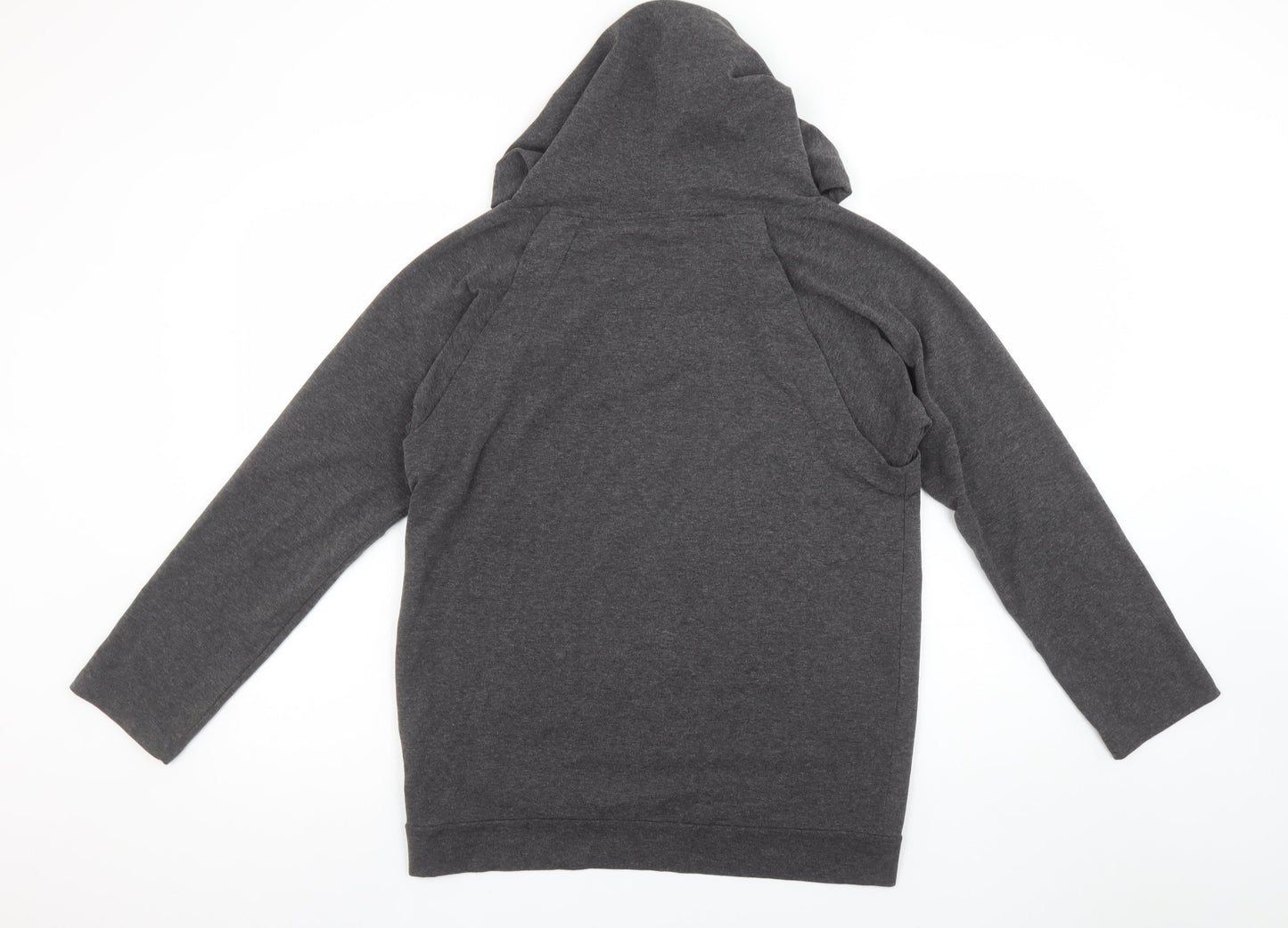 Manuka Life Women’s Grey Pullover Hoodie XS UK 8 Cotton Blend Yoga Top