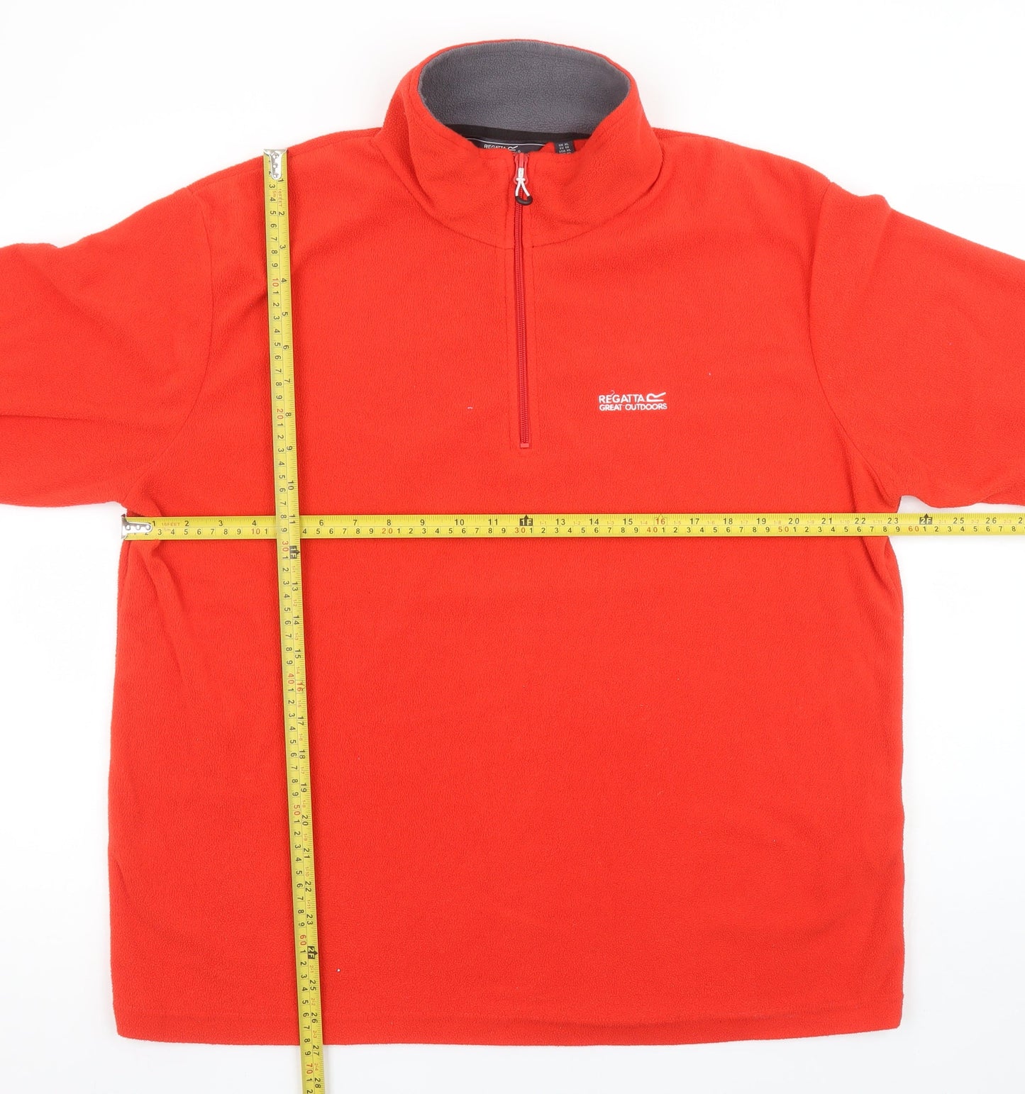 Regatta Men's Red XL Half Zip Fleece Sweatshirt Outdoor Pullover