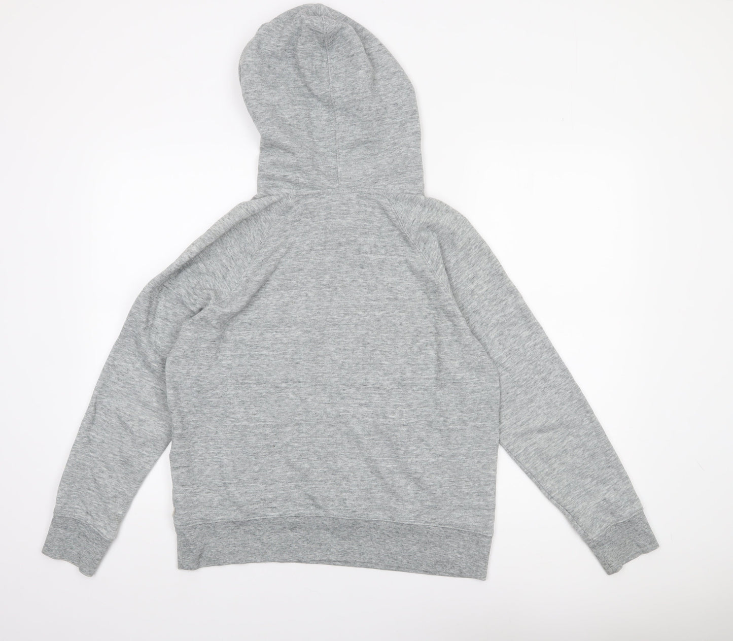 Levi's Womens Grey Logo Pullover Hoodie Size M Cotton Blend