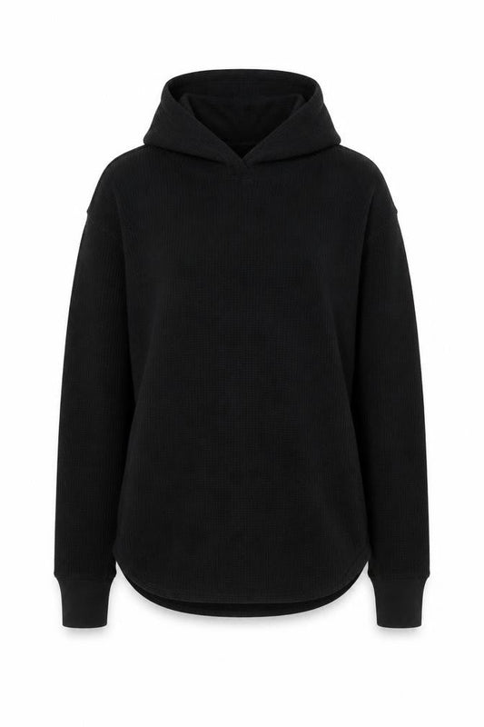 Uniqlo Women’s Black XS Pullover Hoodie Cotton Blend Casual
