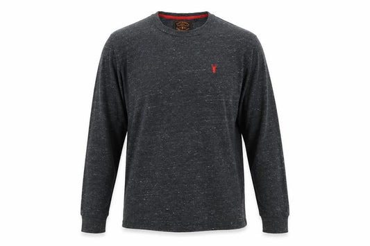 Next Men’s Grey Long Sleeve Crew Neck Cotton Blend Casual Top M