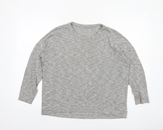 COS Women Grey Long Sleeve Basic Jersey Top Size S