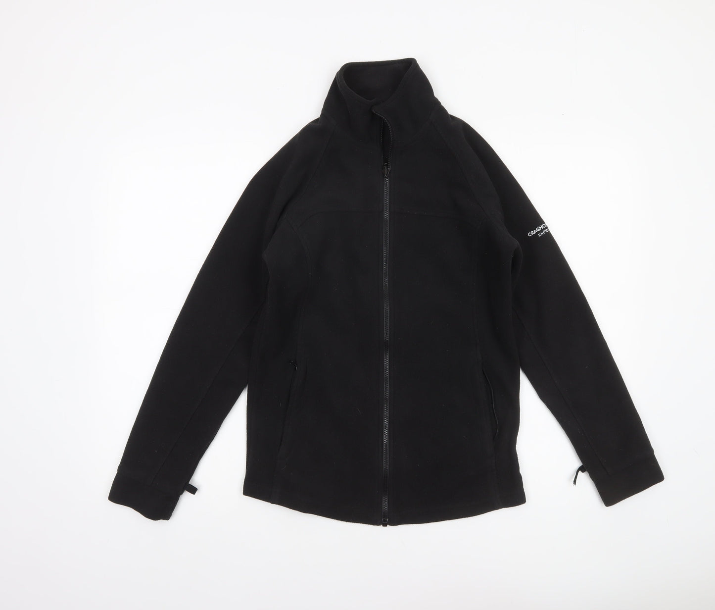 Craghoppers Women’s Black Fleece Full Zip Jacket UK 8