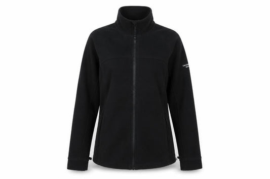 Craghoppers Women’s Black Fleece Full Zip Jacket UK 8