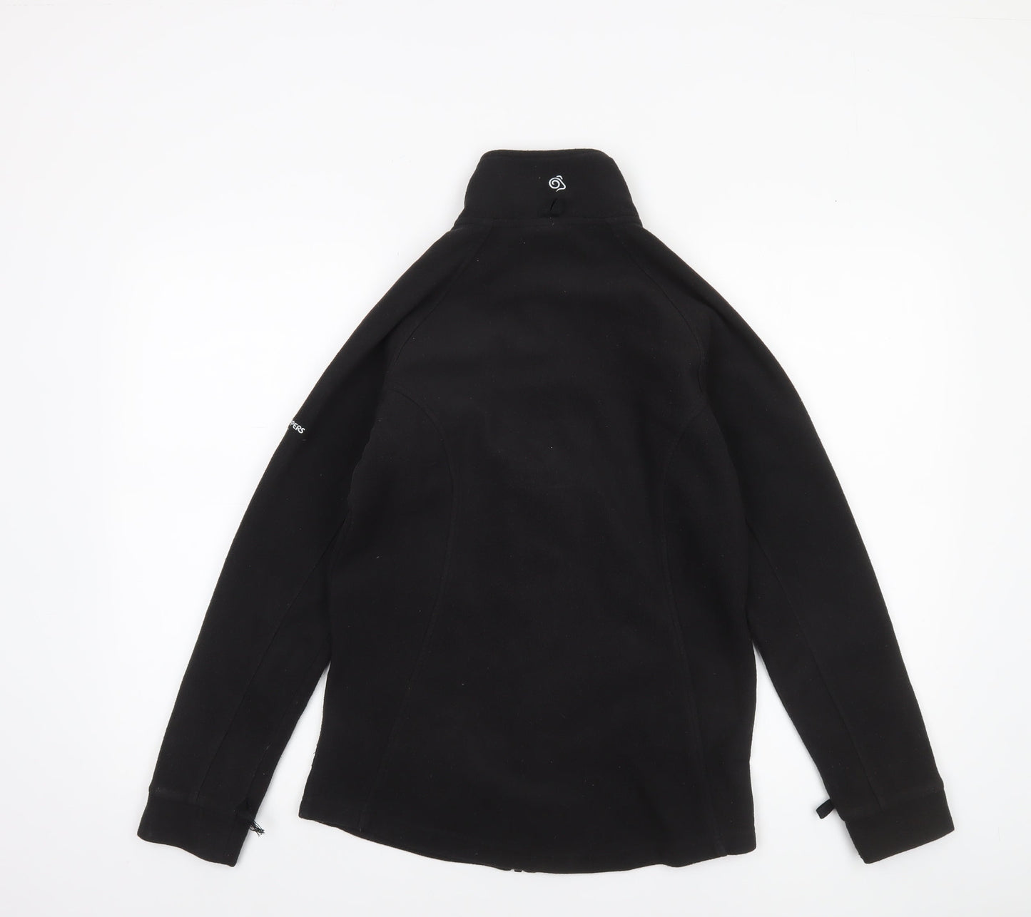 Craghoppers Women’s Black Fleece Full Zip Jacket UK 8