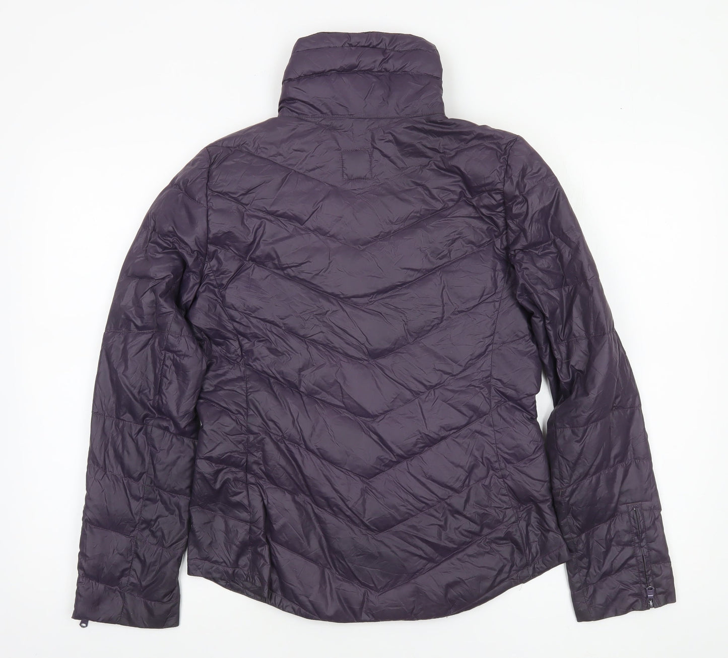 Gap Women Purple XS Puffer Jacket Down Filled Lightweight Quilted Coat
