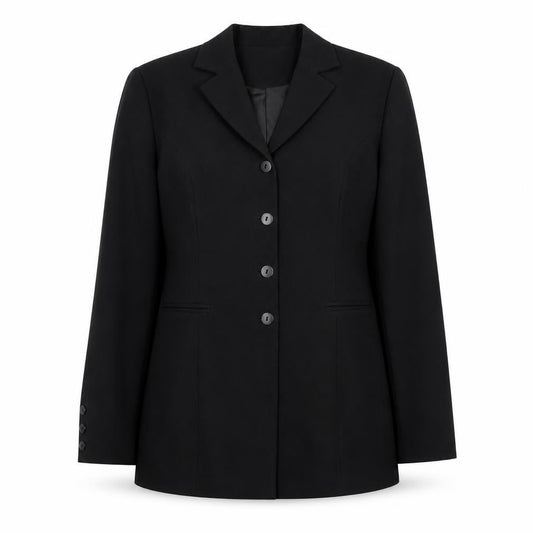 Jessica Reid Women’s Black Size 16 Classic Polyester Blazer