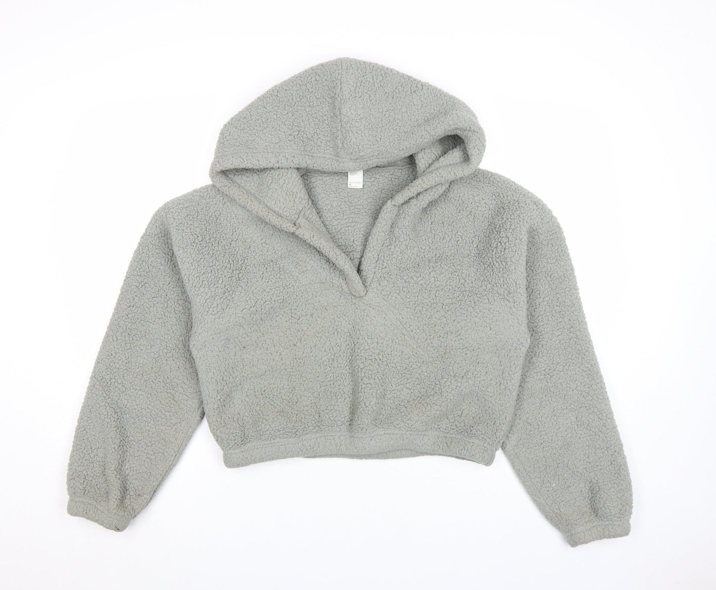 Gilly Hicks Womens Grey Fleece Pullover Hoodie Size S