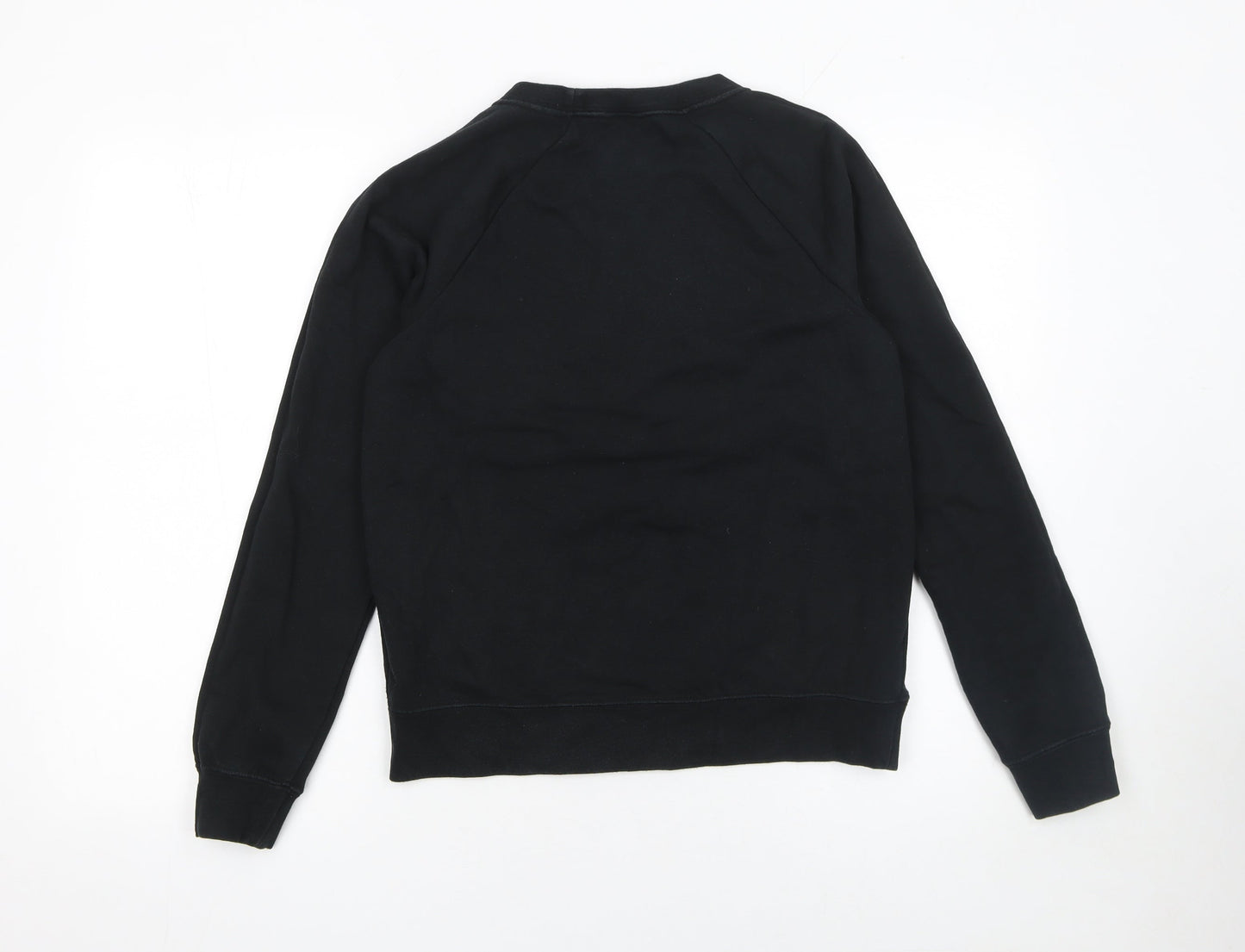 Nike Women's Black XS Pullover Sweatshirt with Logo Print