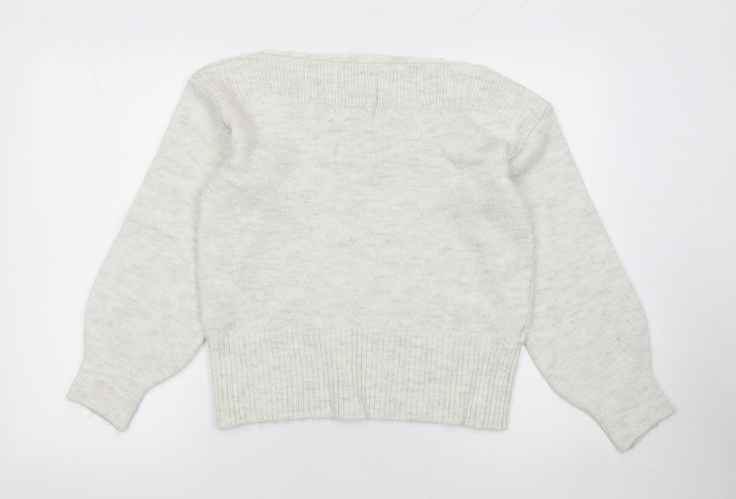 Marks and Spencer Women’s Ivory Knit Pullover Jumper Size S