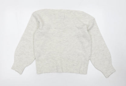 Marks & Spencer Women’s Ivory Knit Pullover Jumper Size S