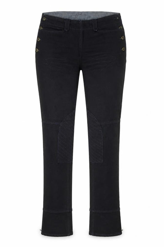 Ralph Lauren Women's Black Skinny Jeans Size 27/34 Stretch Mid Rise
