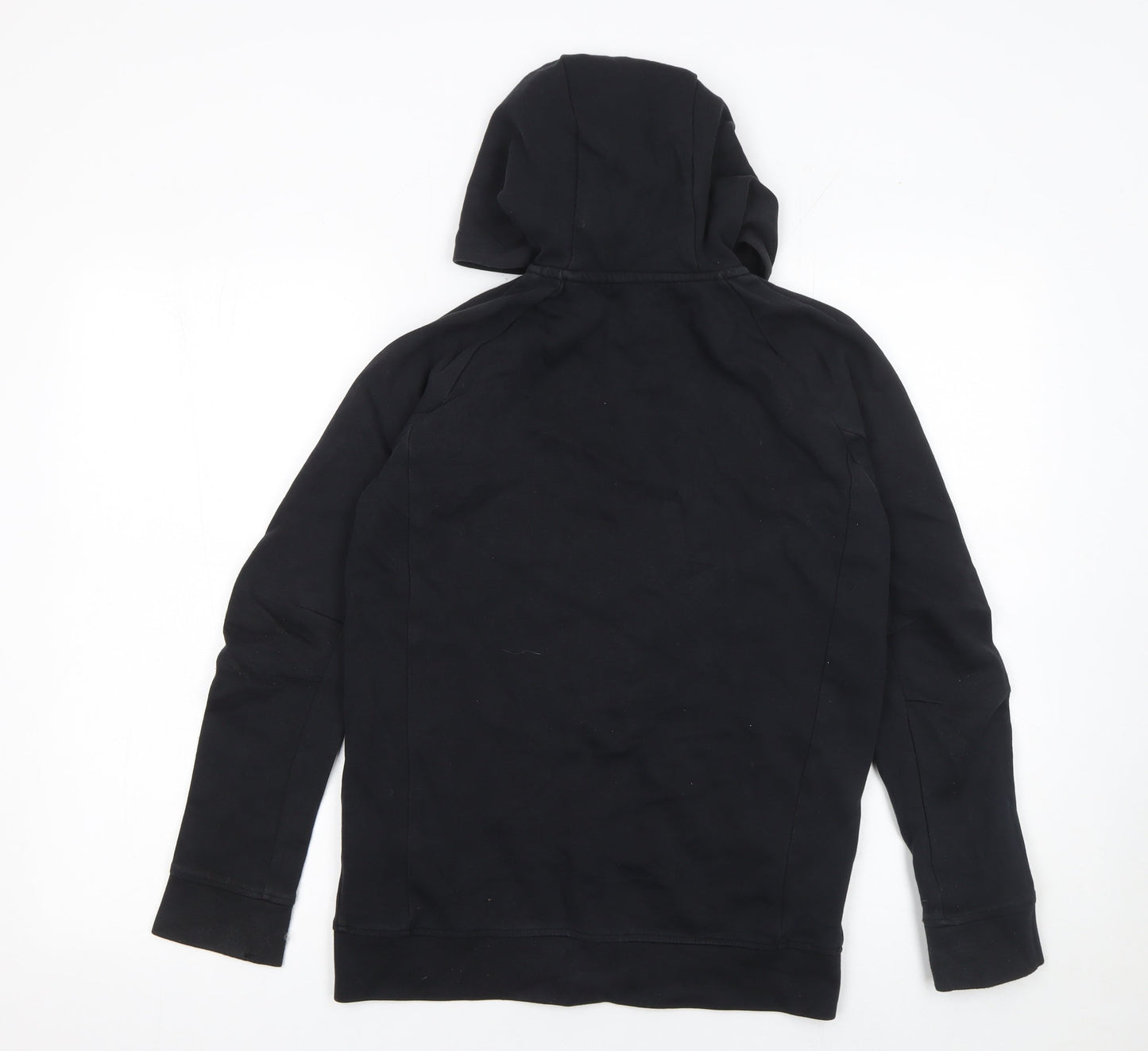 -9° PEAK Boys Black Full Zip Hoodie 12-13 Years Outdoor Fleece