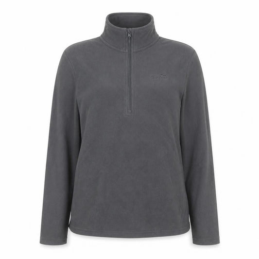 Peter Storm Women's Grey XS Fleece 1/2 Zip Lightweight Jacket