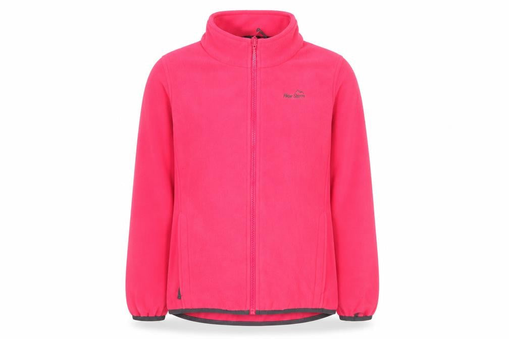 Peter Storm Girls Pink Fleece Full Zip Lightweight Jacket 11-12 Years